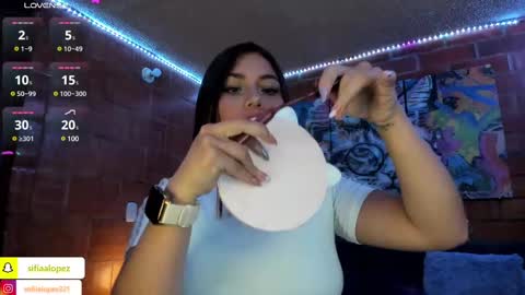 Snapshot of sofiiaa_gomez_ chatting on 12.20.24 Sofi. G online show from 12.20.24