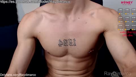 Snapshot of soyraydimarco_ chatting on 01.29.25 RayDimarco independent model online show from 01.29.25