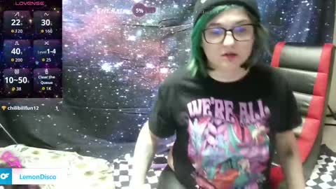 Snapshot of starthespacewhore chatting on 03.20.26 Lemon online show from 03.20.26