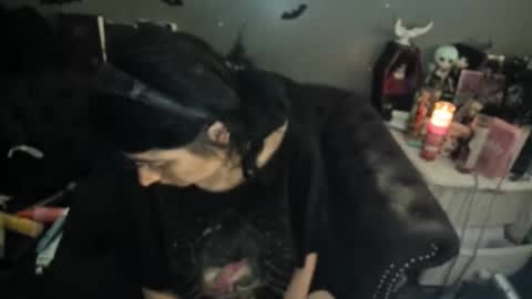 Snapshot of sugary_sweet chatting on 10.29.25 Sugary online show from 10.29.25