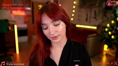 Lika ginger  Jessy blond   online show from 12.25.24