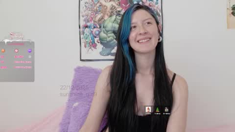 Snapshot of sunshine_girl9 chatting on 12.22.25 sunshine_girl9 online show from 12.22.25