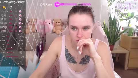Snapshot of superhotgirlhere chatting on 10.16.25 Sweet Anna online show from 10.16.25