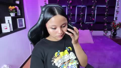 Snapshot of sweelanna chatting on 01.22.25 sweet ana  online show from 01.22.25