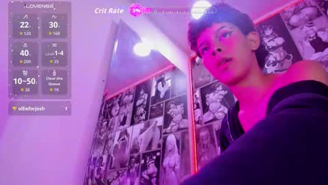 Snapshot of sweet_joss_ chatting on 10.15.25 Joss online show from 10.15.25