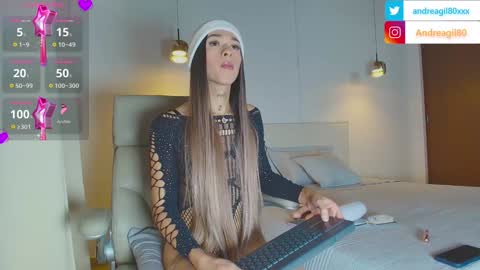 Andrea Cheryl GiLandreagil80 In Instagram online show from 01.28.25