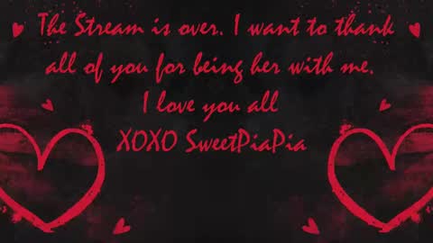 sweetpiapia online show from 02.23.25