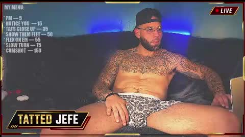 Tatted Jefe online show from 07.28.26
