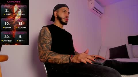 Teo Ferrer online show from 01.10.25