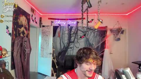 Snapshot of thejohnnystone chatting on 10.31.25 Johnny Stone online show from 10.31.25