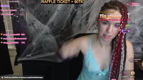 Snapshot of thekinkhouse chatting on 10.07.25 Goddess Nola online show from 10.07.25