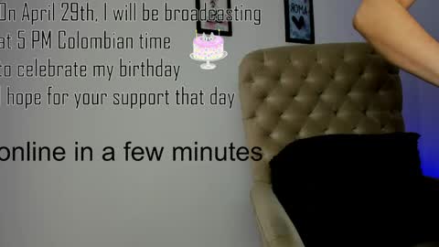 Snapshot of tiago_hannah chatting on 04.27.26 carolina online show from 04.27.26