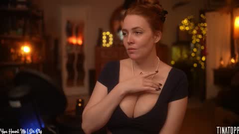 Snapshot of tinatopp chatting on 11.23.25 Tina - online show from 11.23.25