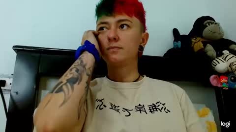 Snapshot of tomboyblue chatting on 02.17.25 Blue online show from 02.17.25