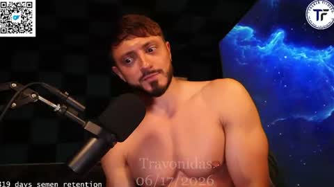Snapshot of travonidas chatting on 06.17.26 Greek God online show from 06.17.26