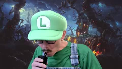 Snapshot of tumbles05 chatting on 10.31.25 tumbling through online show from 10.31.25