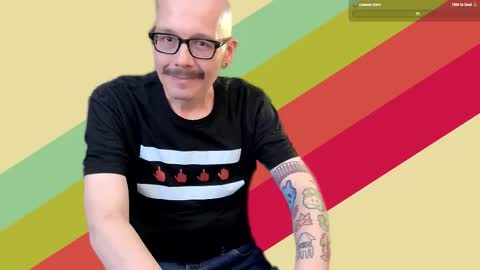 Snapshot of tumbles05 chatting on 11.03.25 tumbling through online show from 11.03.25