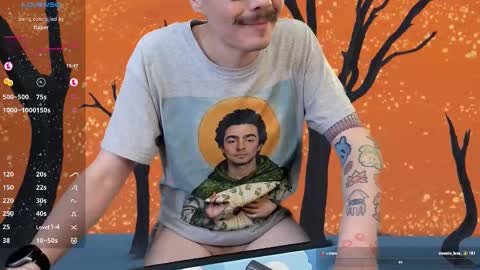 Snapshot of tumbles05 chatting on 11.14.25 tumbling through online show from 11.14.25