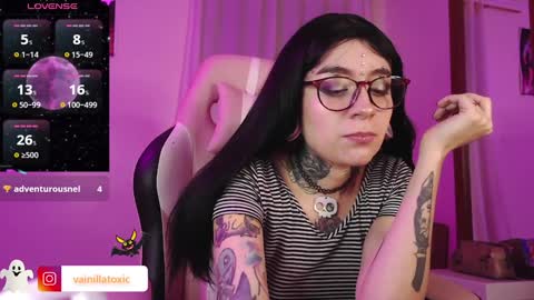 Snapshot of vainilla_l chatting on 12.04.24 Vainilla Independent model online show from 12.04.24