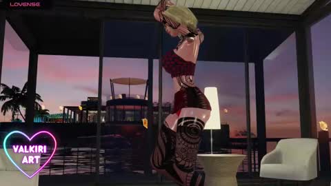 Snapshot of valkiriart chatting on 01.19.25 valkiriart online show from 01.19.25