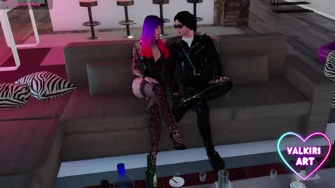 Snapshot of valkiriart chatting on 02.17.25 valkiriart online show from 02.17.25