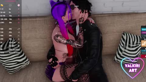 Snapshot of valkiriart chatting on 02.20.25 valkiriart online show from 02.20.25