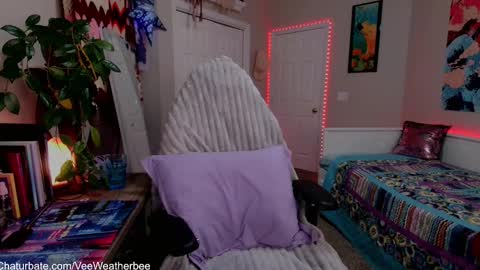 Snapshot of veeweatherbee chatting on 12.25.24 Violet Weatherbee online show from 12.25.24