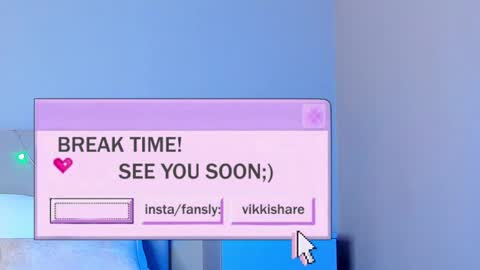 Snapshot of vikkilustfull chatting on 02.20.25 VIKKI online show from 02.20.25