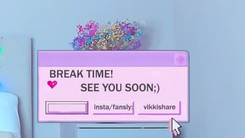 Snapshot of vikkilustfull chatting on 02.25.25 VIKKI online show from 02.25.25