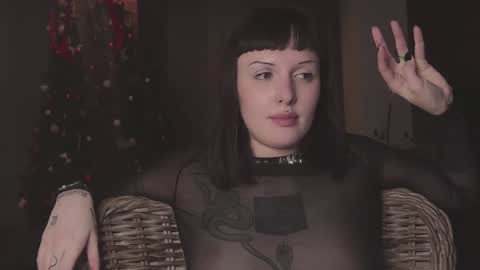 Snapshot of vinylstore chatting on 12.25.24 Diva Silvia online show from 12.25.24