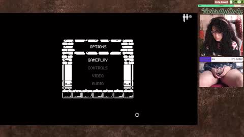 Snapshot of violentlycurly chatting on 11.11.25 Curly the Coin Operated Toy online show from 11.11.25