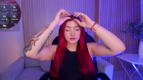 Snapshot of violettcastel chatting on 01.25.25 Violett Castel online show from 01.25.25