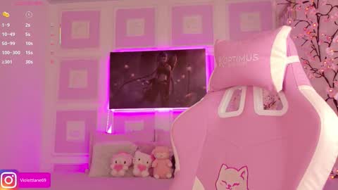 Snapshot of violettlane chatting on 11.30.25 Violeta online show from 11.30.25