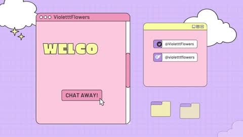 Snapshot of violetttflowers chatting on 01.11.25 Violet Flowers online show from 01.11.25