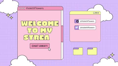 Snapshot of violetttflowers chatting on 09.14.25 Violet Flowers online show from 09.14.25