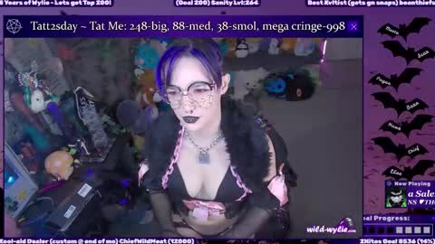 Snapshot of wildwylie chatting on 10.29.25 Wylie Wanderlust online show from 10.29.25