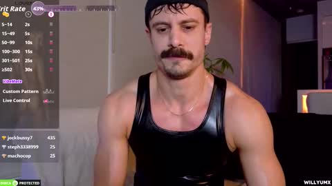 Snapshot of willyumx chatting on 10.17.25 William Miguel online show from 10.17.25