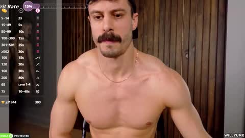 Snapshot of willyumx chatting on 11.29.25 William Miguel online show from 11.29.25