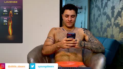 Snapshot of xlittle_xbearx chatting on 01.25.25 Kev online show from 01.25.25