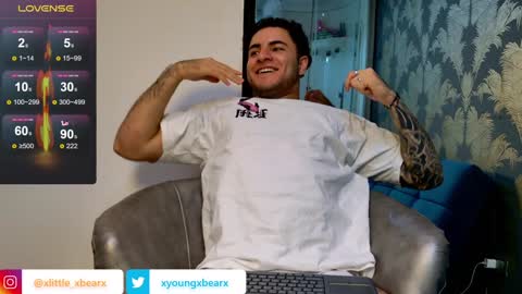 Snapshot of xlittle_xbearx chatting on 01.27.25 Kev online show from 01.27.25
