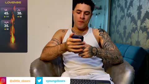 Snapshot of xlittle_xbearx chatting on 01.28.25 Kev online show from 01.28.25