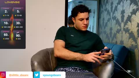 Snapshot of xlittle_xbearx chatting on 01.29.25 Kev online show from 01.29.25