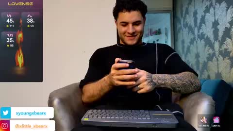 Snapshot of xlittle_xbearx chatting on 02.26.25 Kev online show from 02.26.25