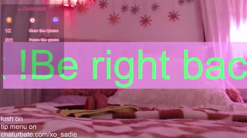 Xo Sadie online show from 03.03.26