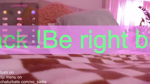 Xo Sadie online show from 06.17.26