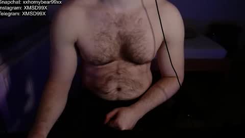 Snapshot of xxxhornybear99xxx chatting on 10.27.25 Matthias online show from 10.27.25