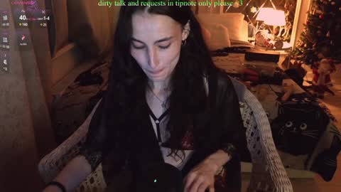 Snapshot of your_lazy_kitty chatting on 12.27.24 Karina online show from 12.27.24