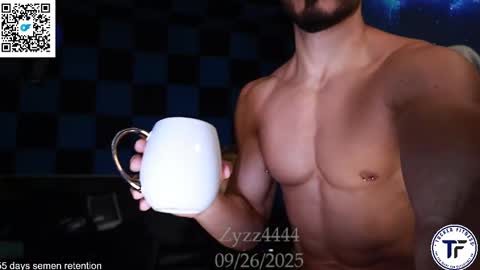 Snapshot of zyzz4444 chatting on 09.26.25 Greek God online show from 09.26.25