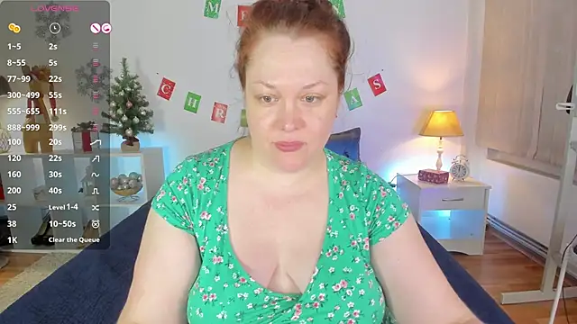 Snapshot of CutieGinger chatting on 01.16.25 CutieGinger online show from 01.16.25