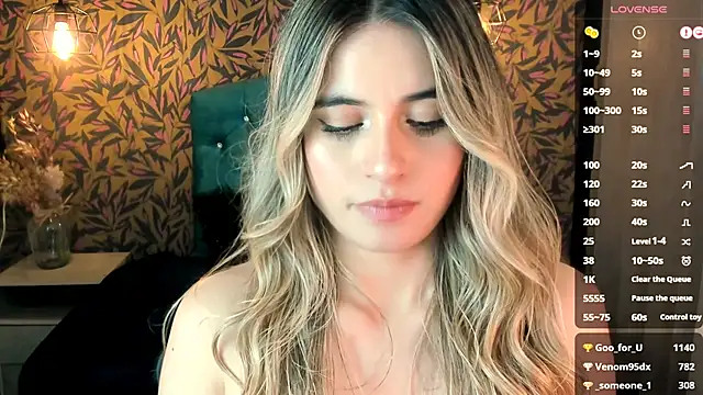 KiaraCarter online show from 02.11.25